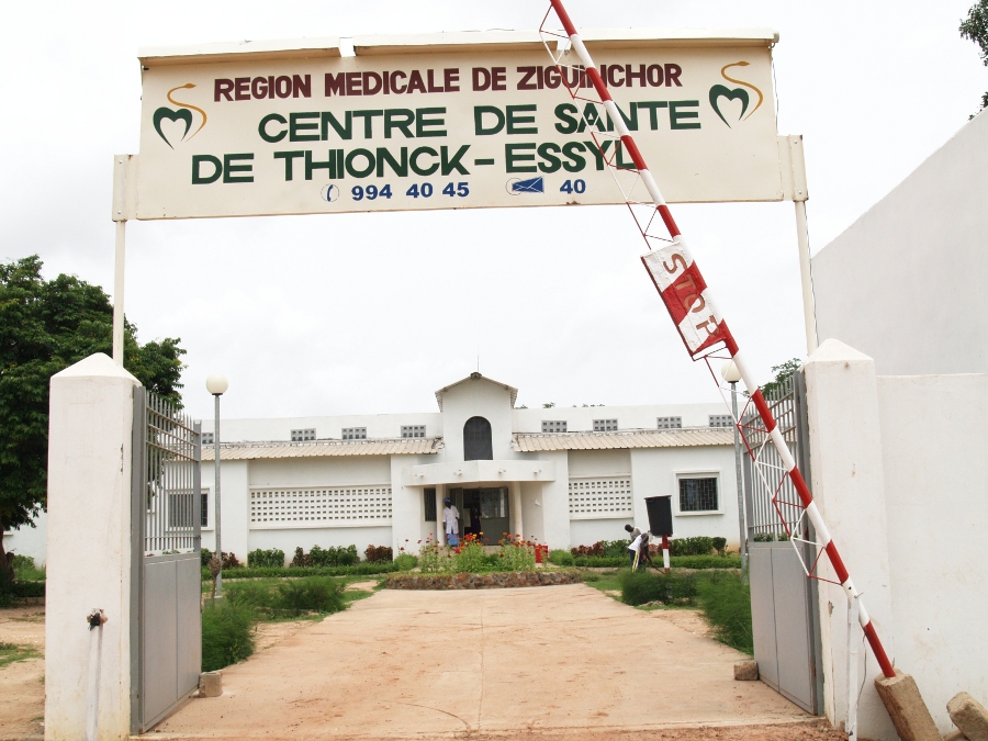 Entrada hospital de Thionck-Essyl